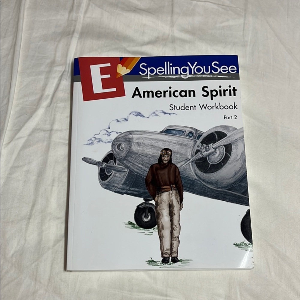 Spelling You See American Spirit Student Workbook Part 2 - White/Cream Cover